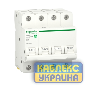 АВТ ВИМ RESI9 6kA 4P 25A C