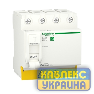 ДИФ РЕЛЕ RESI9 4P 40A 30mA АС