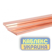 Шина мідна 10х50х4000, 1129A, Cu-ETP, R250, EN 13601 (17,87 кг)