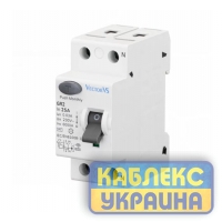 Пристрій захисного відключення (ПЗВ) GENESIS 2P 16A 30mA тип AC (6kA)