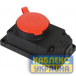 Колодка 1 ГН трифазна  настінна каучукова  FAR (16/96 шт)