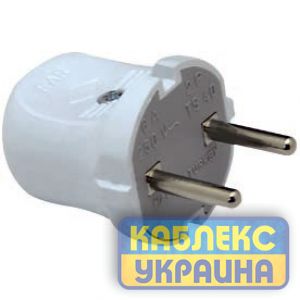 Вилка пряма без заземлення FAR (50/1000 шт)