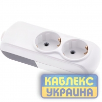 Колодка 2 ГН із заземленням FAR LARA