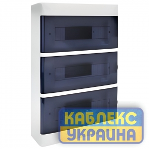 Щит зовнішній під 36 модулів  FAR (1/10 шт) Розмір 360*471*101